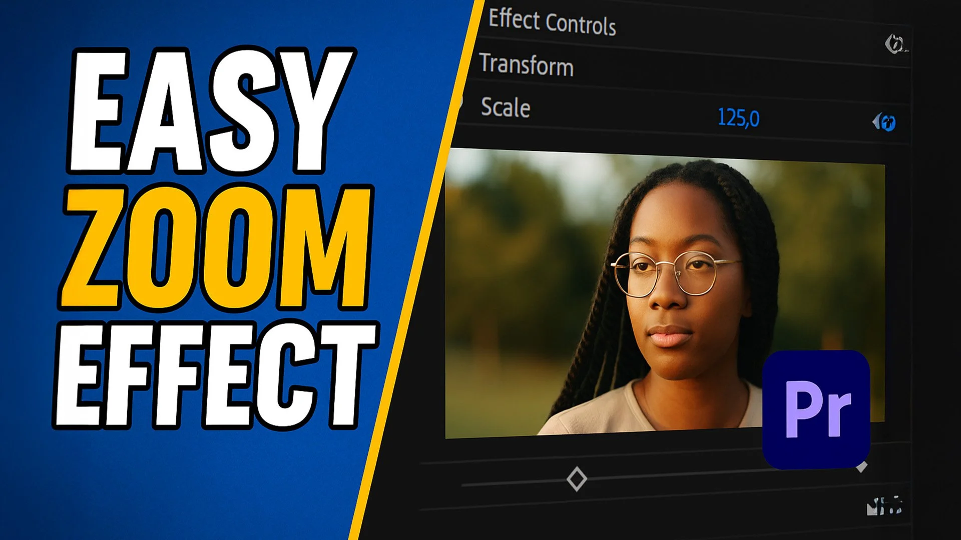 So fügst du einen sauberen Zoom-Effekt in Premiere Pro mit dem Transform-Werkzeug hinzu
