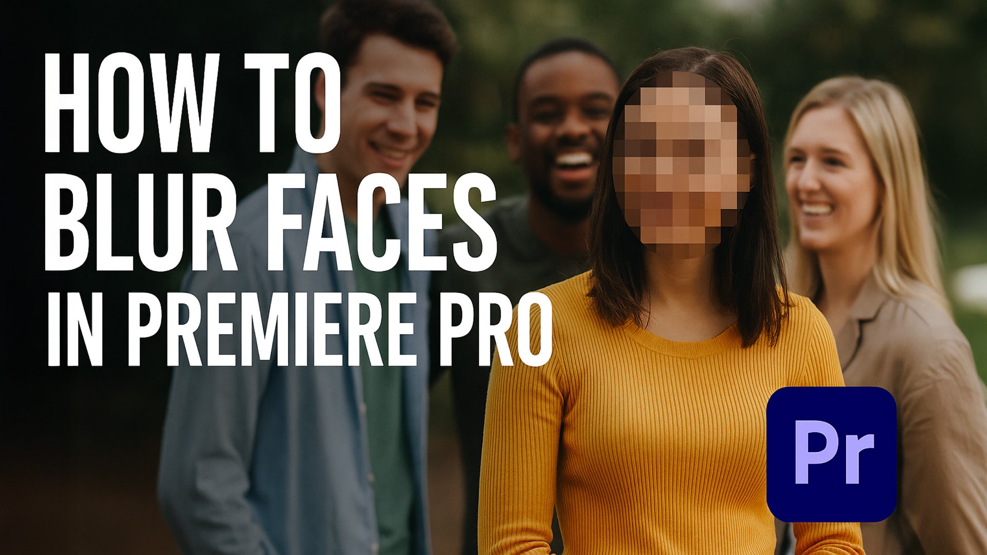 So weichzeichnest du Gesichter in Premiere Pro