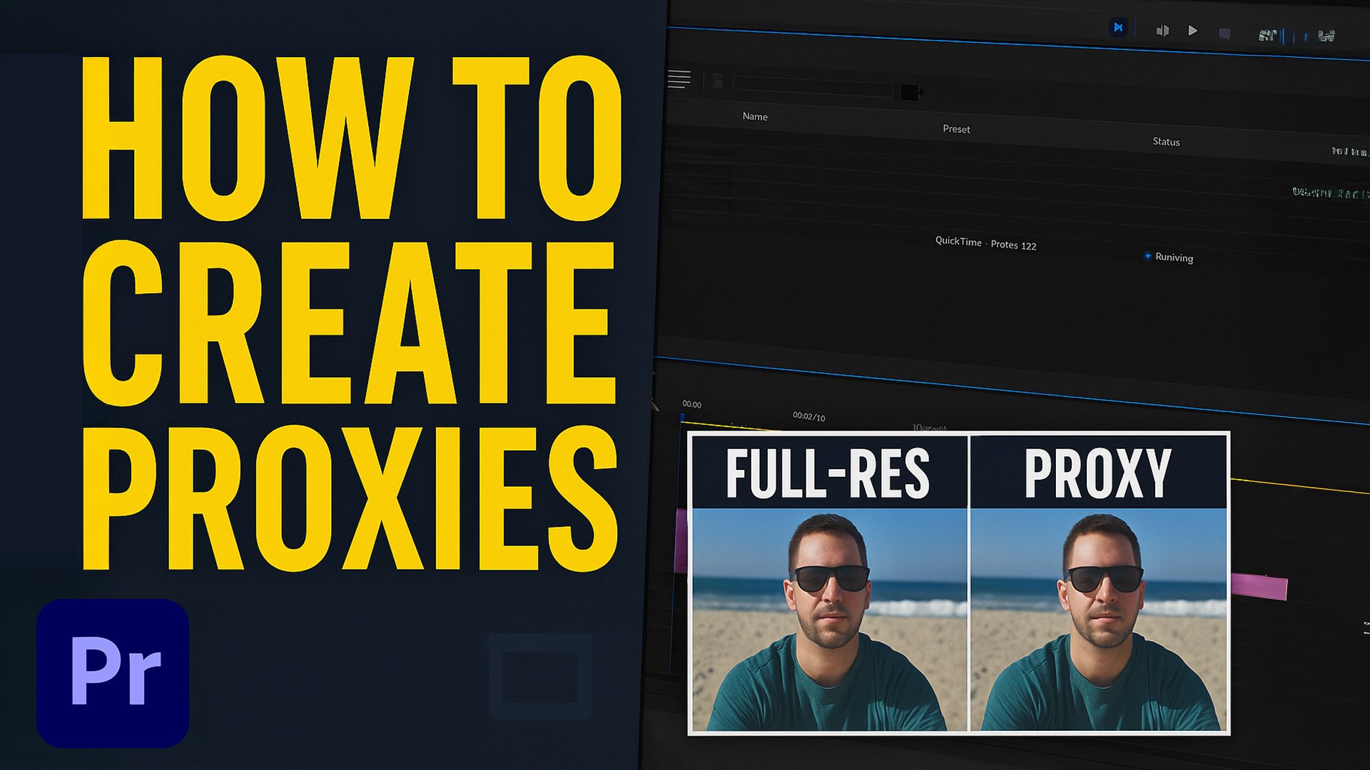 So erstellst und verwendest du Proxys in Premiere Pro