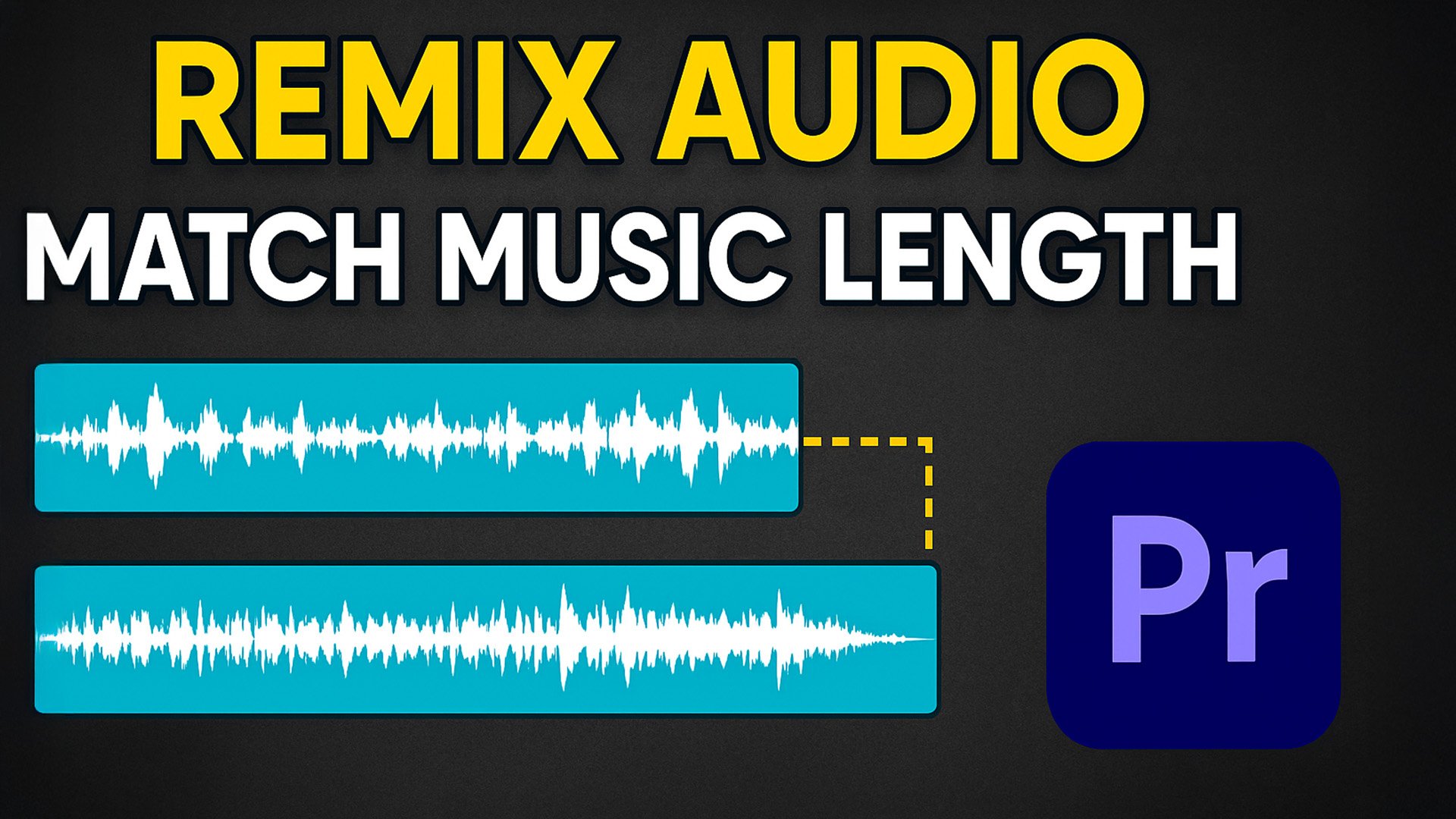 So verlängerst oder verkürzt du Musik mit dem Remix-Werkzeug in Premiere Pro