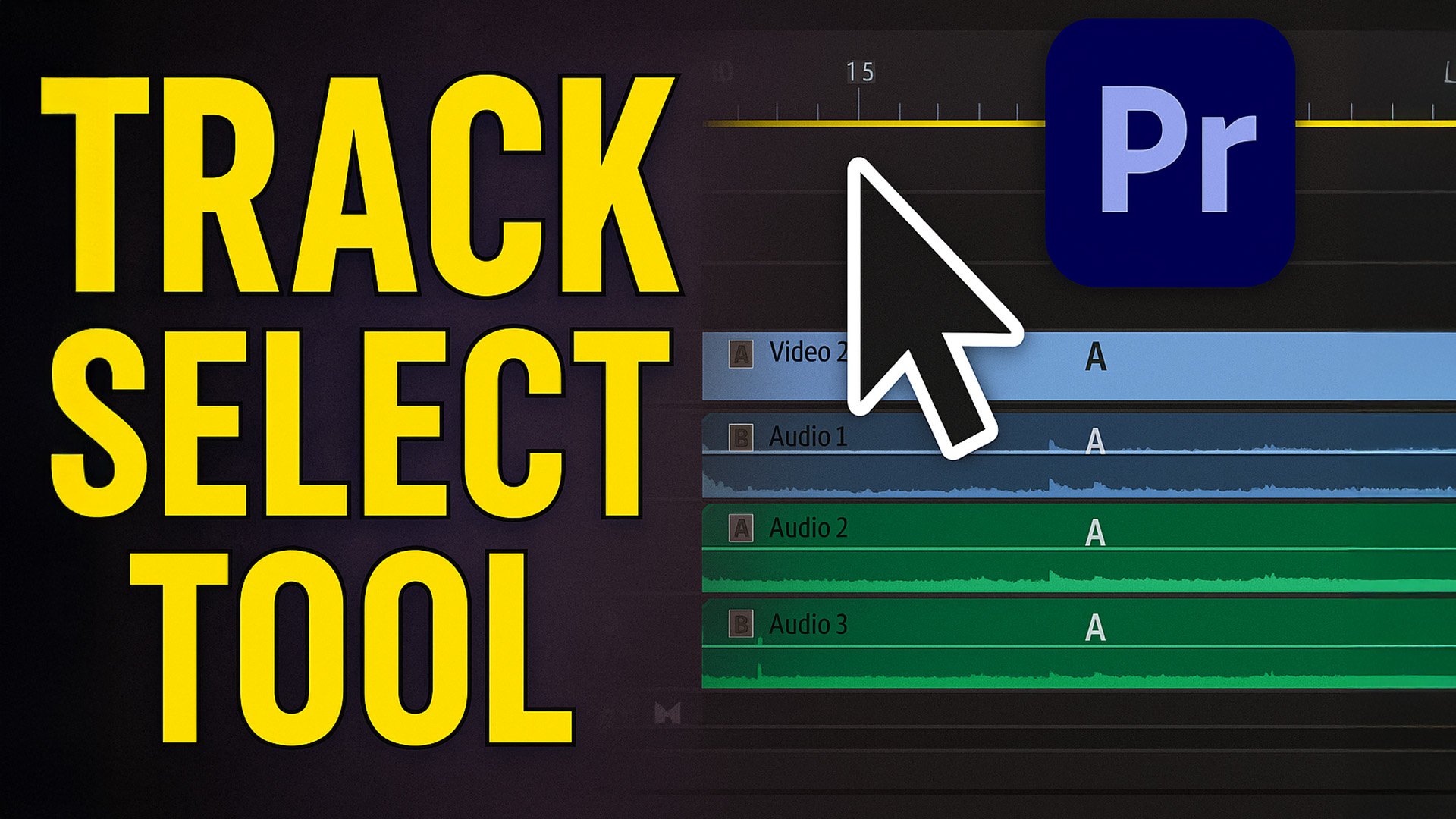 How to Use the Track Select Forward Tool in Premiere Pro