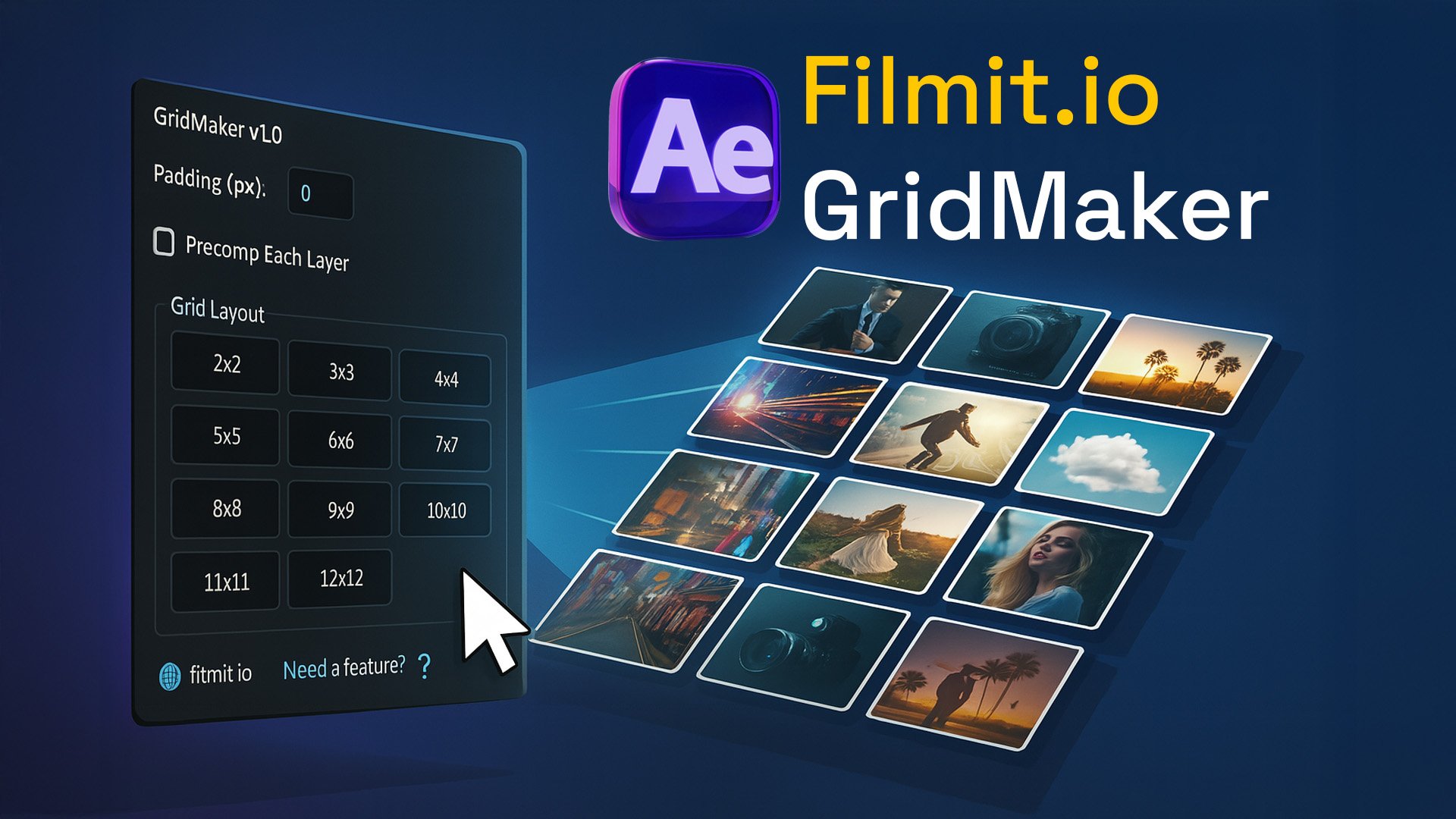 GridMaker: Das ultimative Raster-Layout-Tool für After Effects