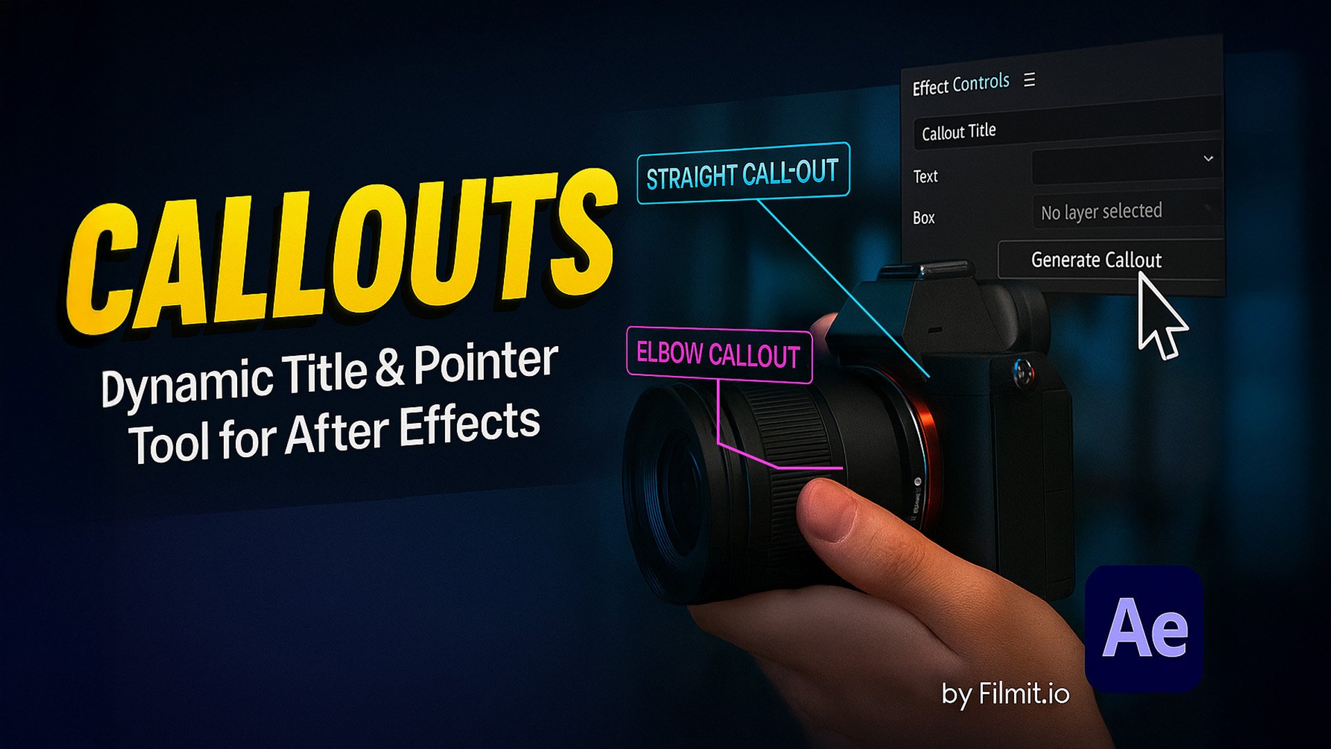 Filmit CallOuts: Professionelle Callout-Titel in After Effects in Sekunden erstellen