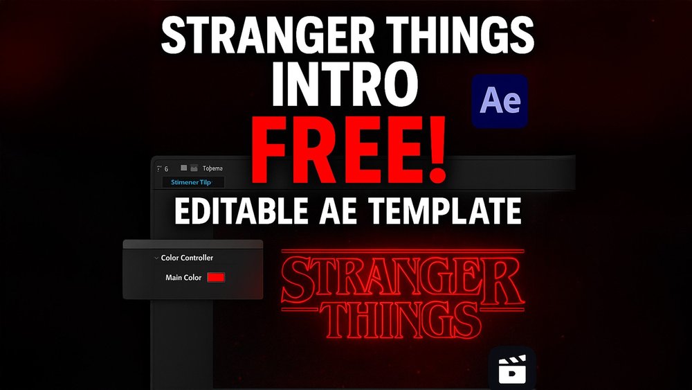 How We Recreated the Stranger Things Intro in After Effects