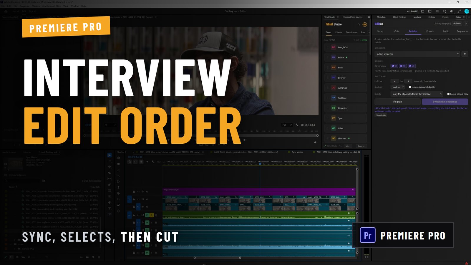 How to Edit an Interview in Premiere Pro (2026): The Whole Workflow