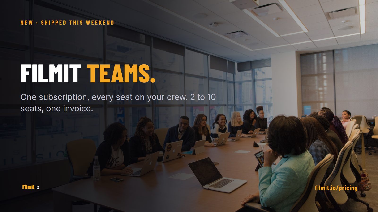 Filmit Teams Is Here: One Subscription, Every Seat