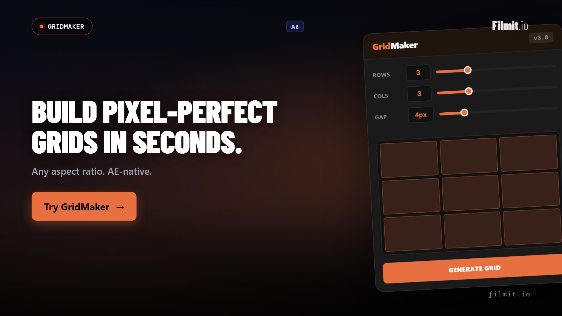 GridMaker Demo: Build Split Screens & Video Walls in After Effects in One Click