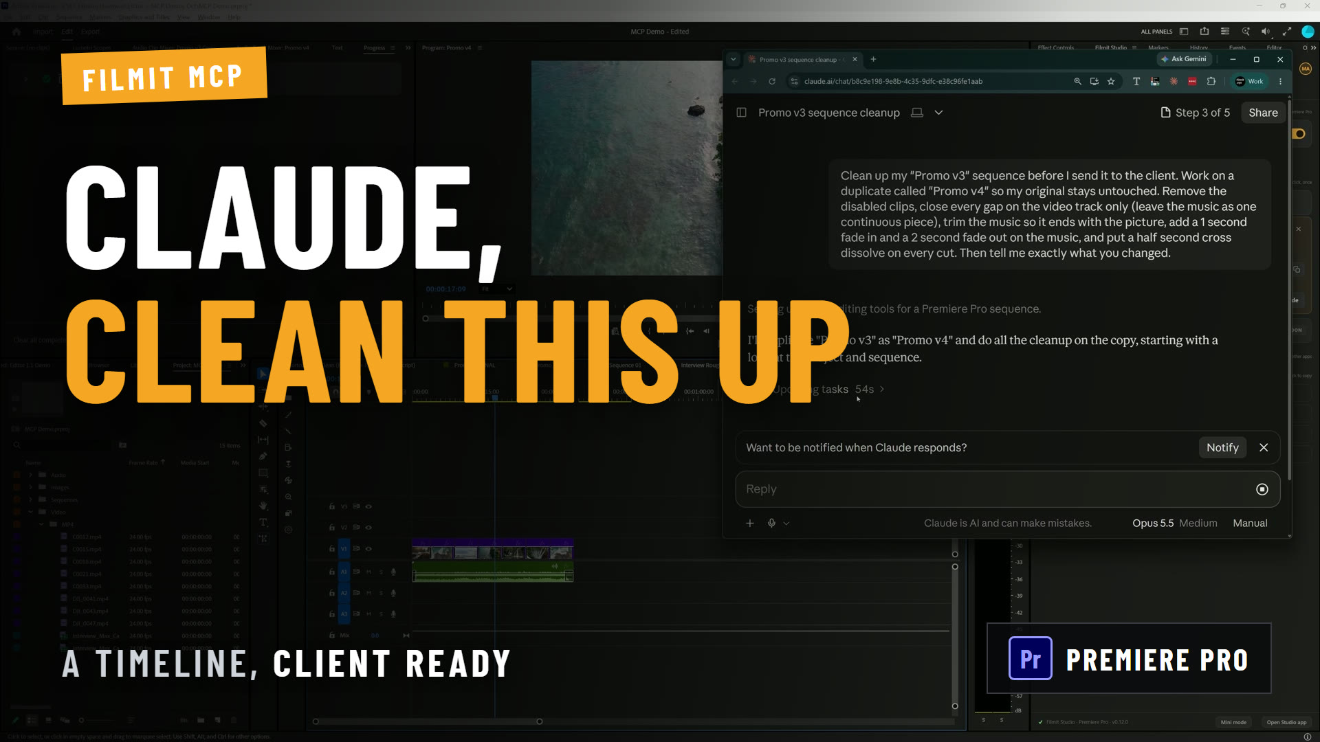 How to Clean Up a Premiere Pro Timeline Before Client Review