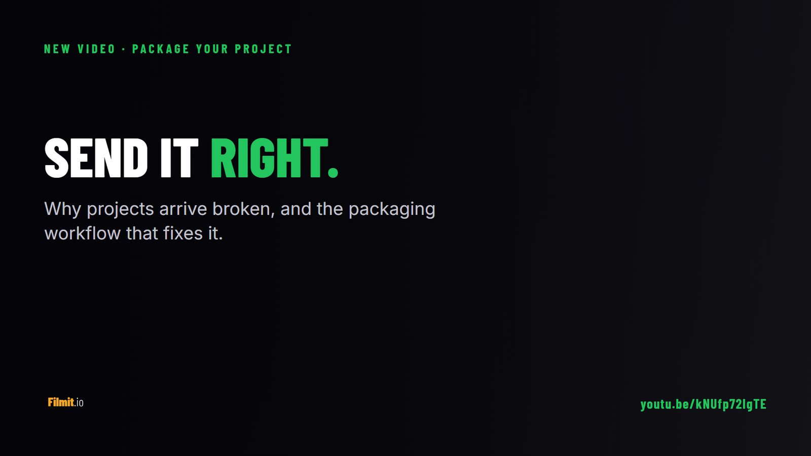 How to Package a Premiere Pro Project and Send It (2026)