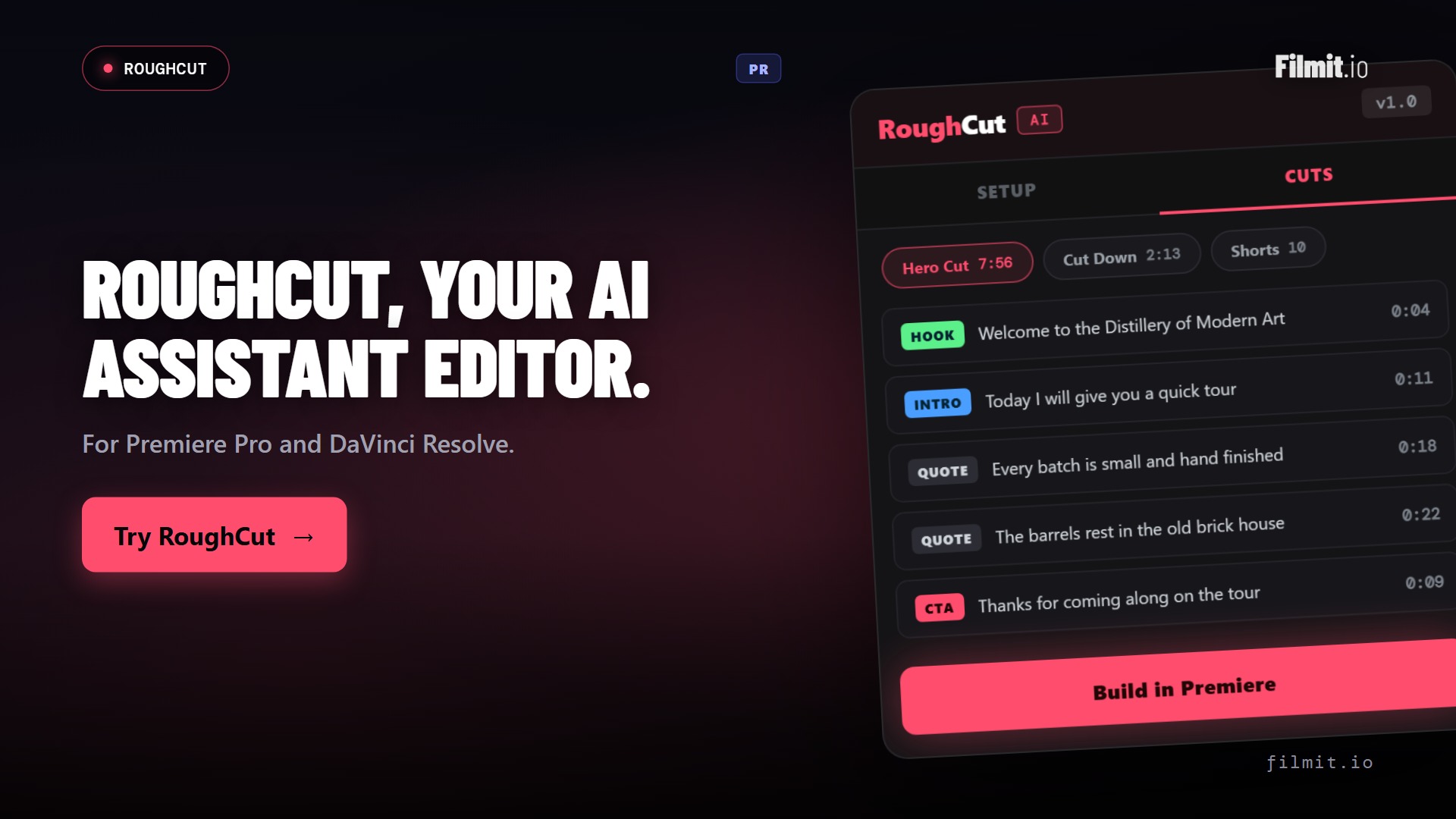 RoughCut demo