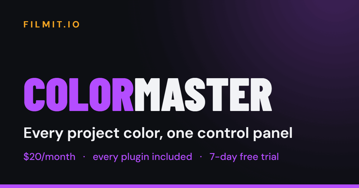 ColorMaster — Color Control for After Effects | Filmit.io